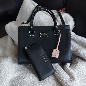 Kate Sapde purse & wallet set